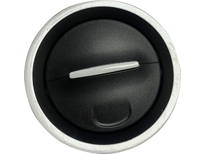 Difusor ar painel sandero 15 e logan 14 branco lateral