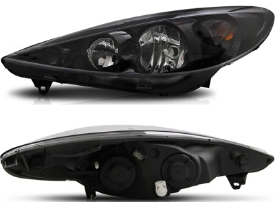 Farol peugeot 207 08 hoggar le mascara negra