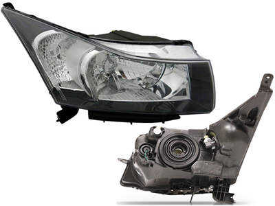 Farol cruze 12 14 ld mascara negra c motor eletrico