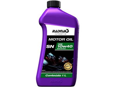 Óleo Motor Radnaq Sintético 10W40 (1 Litro)