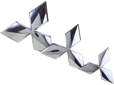 Emblema Grade L200 Triton/Savana, Pajero Dakar