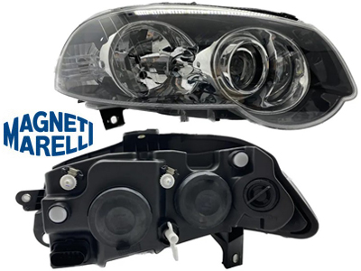 Farol Palio 10/11, Strada 08/20 LD (Preto, Canhão Cromado)