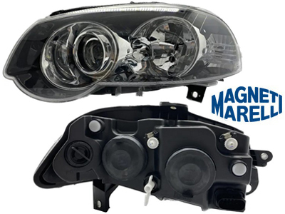 Farol Palio 10/11, Strada 08/20 LE (Preto, Canhão Cromado)