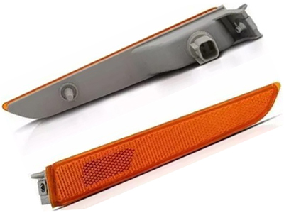 Lanterna parachoque fusion 10 12 ambar de