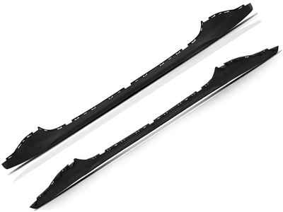 Spoiler Saia Parachoque Ecosport 13/16 (Preto - Inferior)