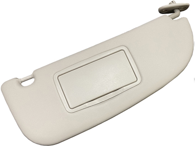 Quebra sol peugeot 206 207 cinza ld c espelho