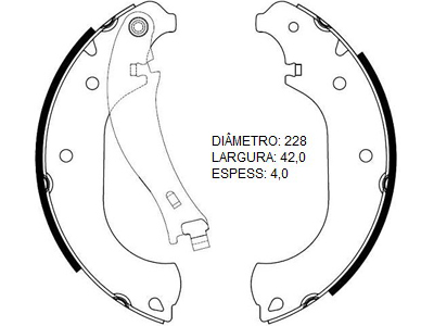 Lona Freio Strada 14/ (Patim)