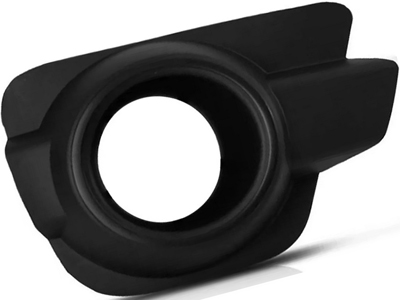 Grade parachoque kwid 17 ld c milha aro preto