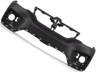 Parachoque Dianteiro Kwid 17/22 (Preto Liso, Superior)