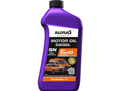 Óleo Motor Radnaq Sintético 5W30 Diesel (1 Litro)