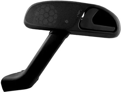 Descansa braco gol 00 04 le preto c macaneta e moldura