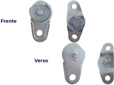 Dobradiça Tampa Traseira S-10 95/11 LE (Jogo)