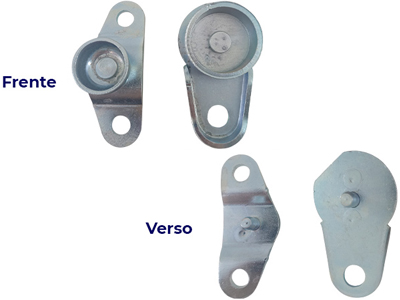 Dobradiça Tampa Traseira S-10 95/11 LD (Jogo)