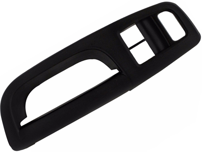 Moldura macaneta interna gol 08 15 de preto c furo vidro