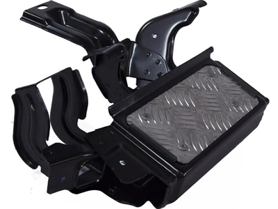 Parachoque Traseiro Strada 04/20 LE (Apóia Pé - Metal)