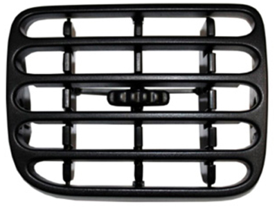 Difusor ar painel clio 00 le preto central