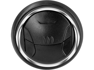 Difusor ar painel ka 14 cromado central lateral