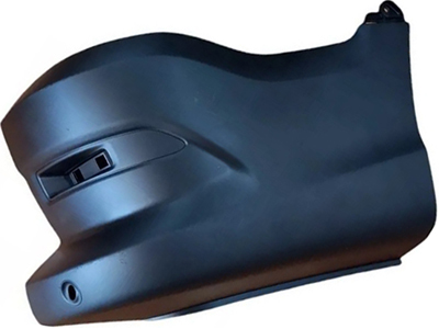 Ponteira parachoque strada 20 td preto text c sensor