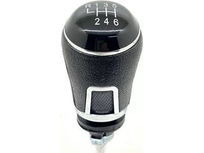 Bola cambio fox polo golf 6 marchas preta aro cromado