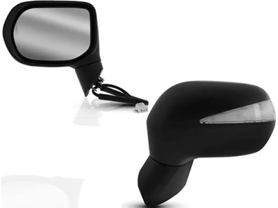 Retrovisor ext civic 07 11 le c c eletrico preto c seta