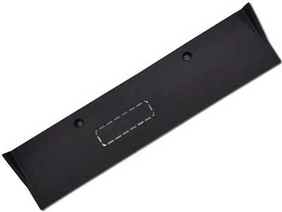 Moldura/Suporte Placa Strada 04/13 (Preta)