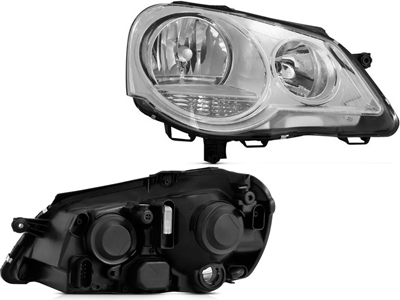 Farol Polo 07/15 LD (Máscara Cromada)