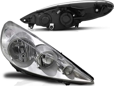 Farol peugeot 207 08 hoggar ld mascara cromada 3cd4c475 a235 46f0 a307 4d16556b5794