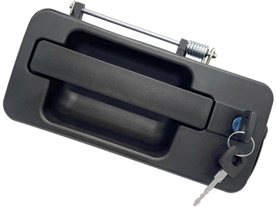 Maçaneta Ext MBB Actros/Axor/Atego LD (C/Chave, Preta)