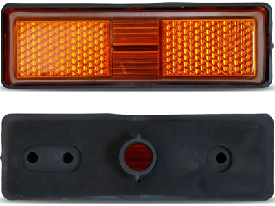 Lanterna lateral mbb 1614 1618 e ford cargo ambar