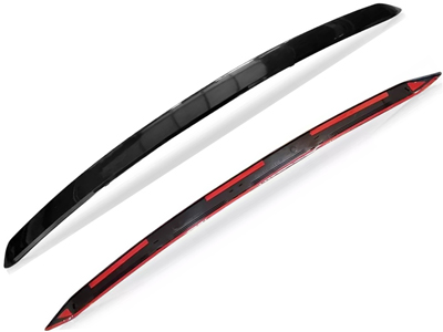 Friso Capô Hilux 16/20 (Preto - Moldura Inferior)