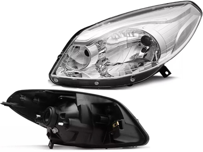 Farol Sandero 12/14 LE (Máscara Cromada)