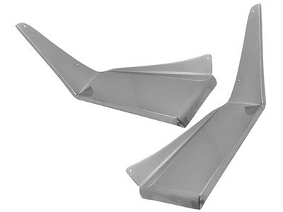 Apara Barro Brasilia Aço Inox (Jogo 2 Peças)