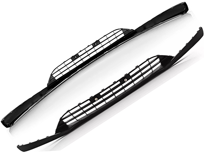 Spoiler Saia Parachoque Focus 16/ (Preto)