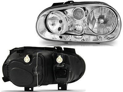 Farol Golf 99/06 LE (Máscara Cromada - S/Auxiliar)