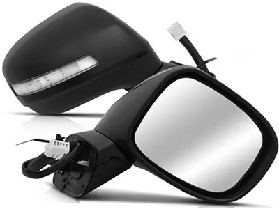 Retrovisor ext civic 12 16 ld c c eletrico preto c seta