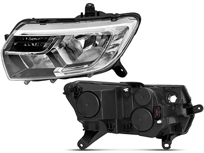 Farol sandero logan 20 le c led