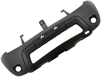 Parachoque dianteiro duster 12 14 preto liso c milha