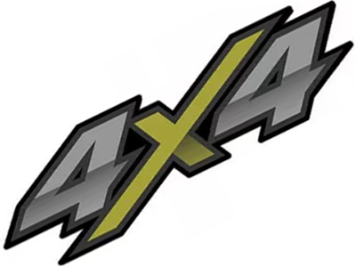 Adesivo 4x4 hilux 17 20