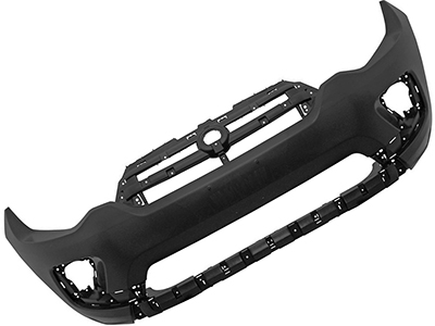 Parachoque dianteiro mobi 16 20 preto liso