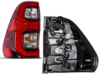 Lanterna hilux 21 bicolor te c led