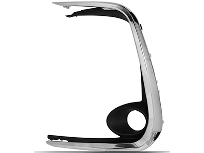 Grade parachoque corolla 20 le c milha moldura cromada