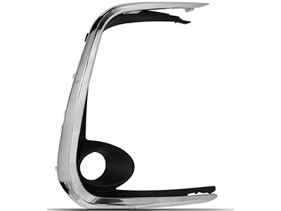 Grade Parachoque Corolla 20/ LD (C/Milha - Moldura Cromada)