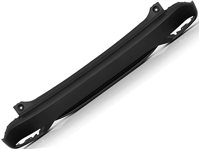 Parachoque traseiro hr v 15 21 preto texturizado s sensor