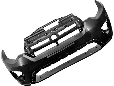 Parachoque Dianteiro Mobi 16/ (Preto Liso)