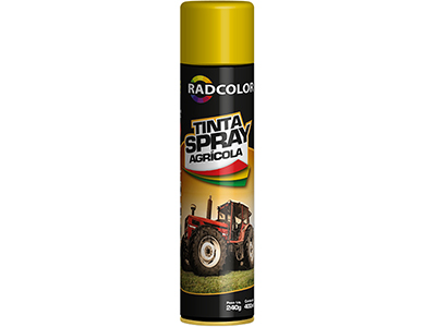 Spray amarelo trator 400 ml 240 gramas
