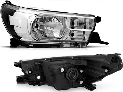 Farol hilux 16 20 ld mascara cromada s led 5d6242e3 0bd9 44a4 89bb bb5a35013c01