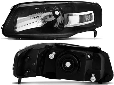 Farol Gol 05/12 LE (Máscara Negra - Pisca Cromado)