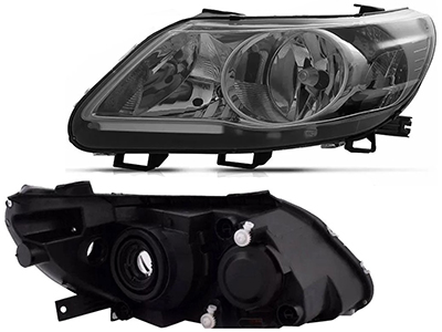 Farol Gol 08/12 LE (Máscara Cinza - Foco Duplo)