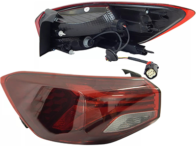 Lanterna onix sedan 20 bicolor te canto s led