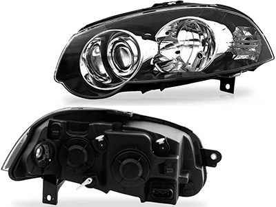 Farol Palio 10/11, Strada 08/20 LE (Preto, Canhão Cromado)